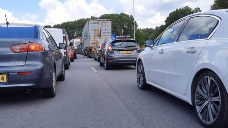 Aanrijding zorgt voor lange file op N3