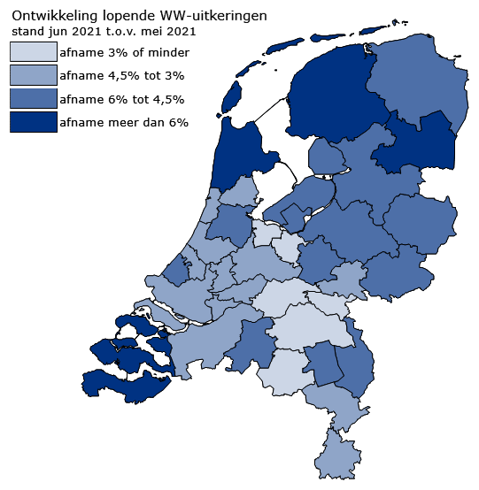 lopende ww-uitkeringen
