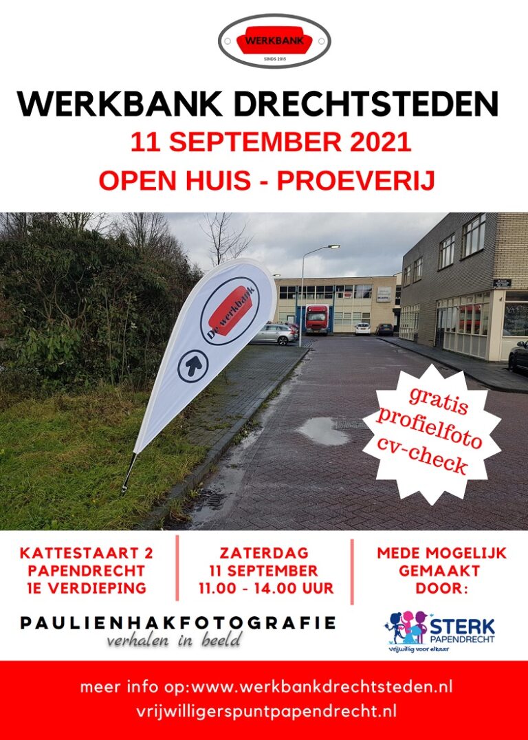 De Werkbank opent haar deuren voor Proeverij