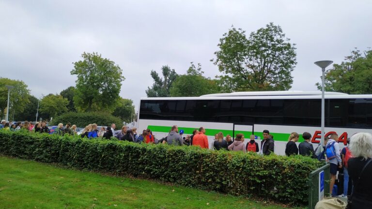 Deze week geen les voor de tweede klassen van de Willem