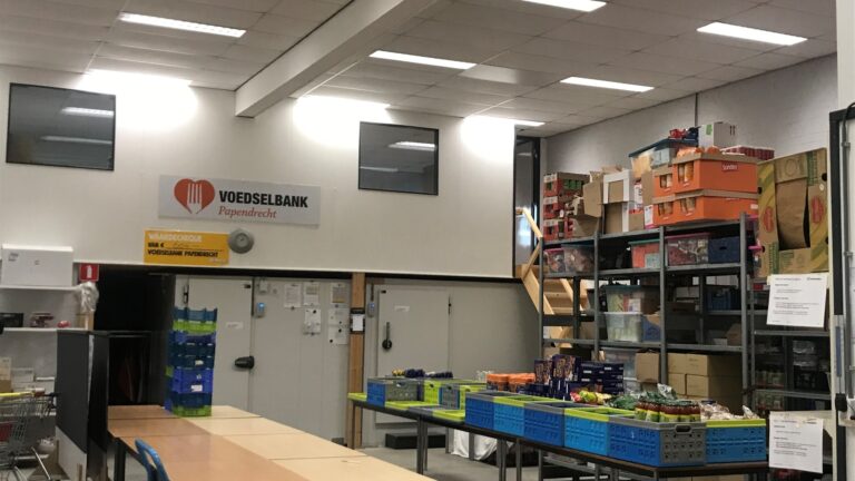 Veel gezinnen bij Voedselbank
