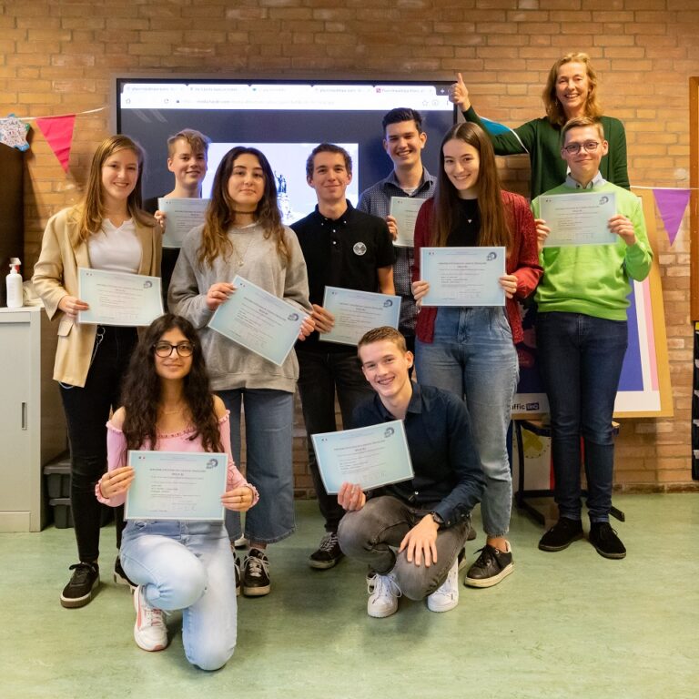 Uitreiking DELF-diploma’s De Lage Waard