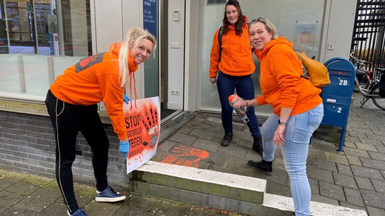 Papendrecht steunt ‘Orange the World’ tegen geweld
