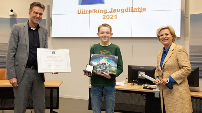 Jeugdlintje voor Sven Bouman