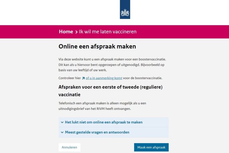 GGD: niet meer bellen voor boosterafspraak vanwege drukte