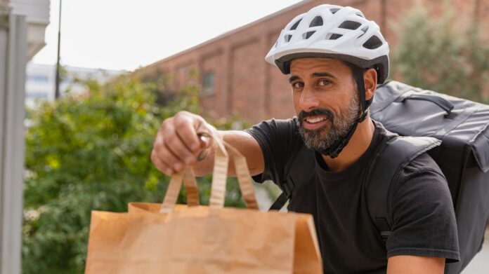 Bike food delivery