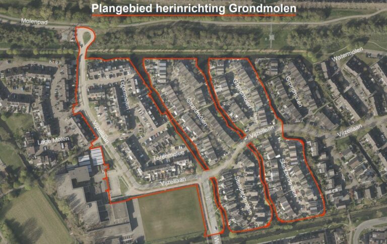 Project Herinrichting Grondmolen ook voor andere straten