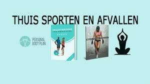 Thuis sporten en afvallen