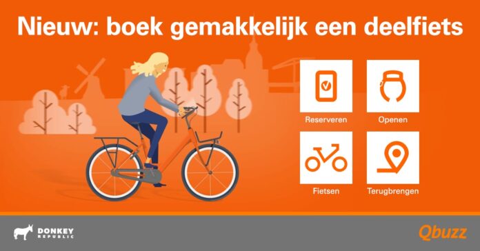 oranje deelfiets