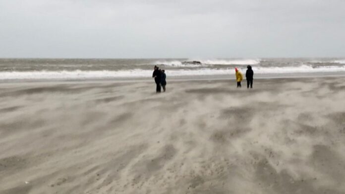 storm foto rijnmond