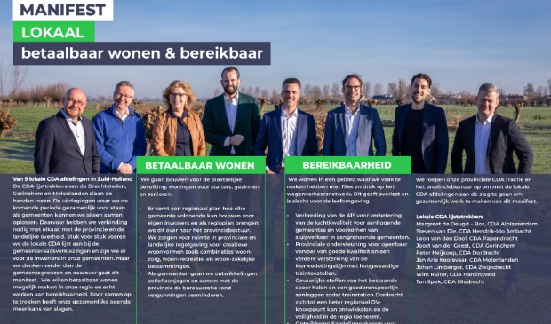 CDA lijsttrekkers