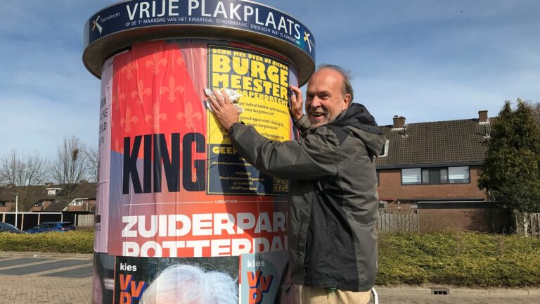 Poster ‘Papendrecht kiest zijn eigen burgemeester’ nu te zien