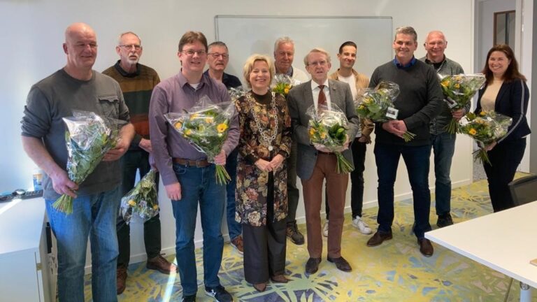 Bedankje voor commissie Naamgeving