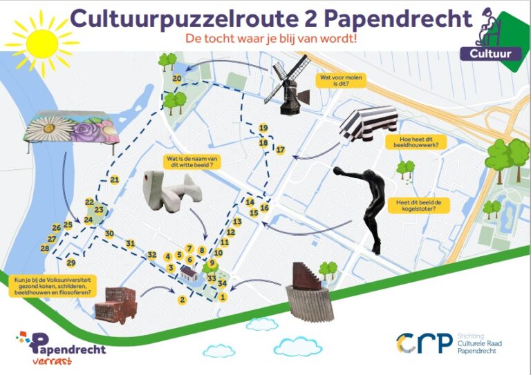 CRP organiseert 2e Cultuurpuzzelroute