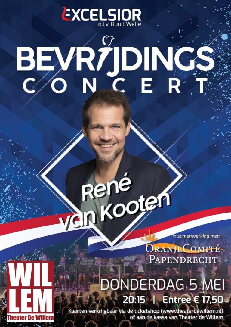 Bevrijdingsconcert van Excelsior in De Willem