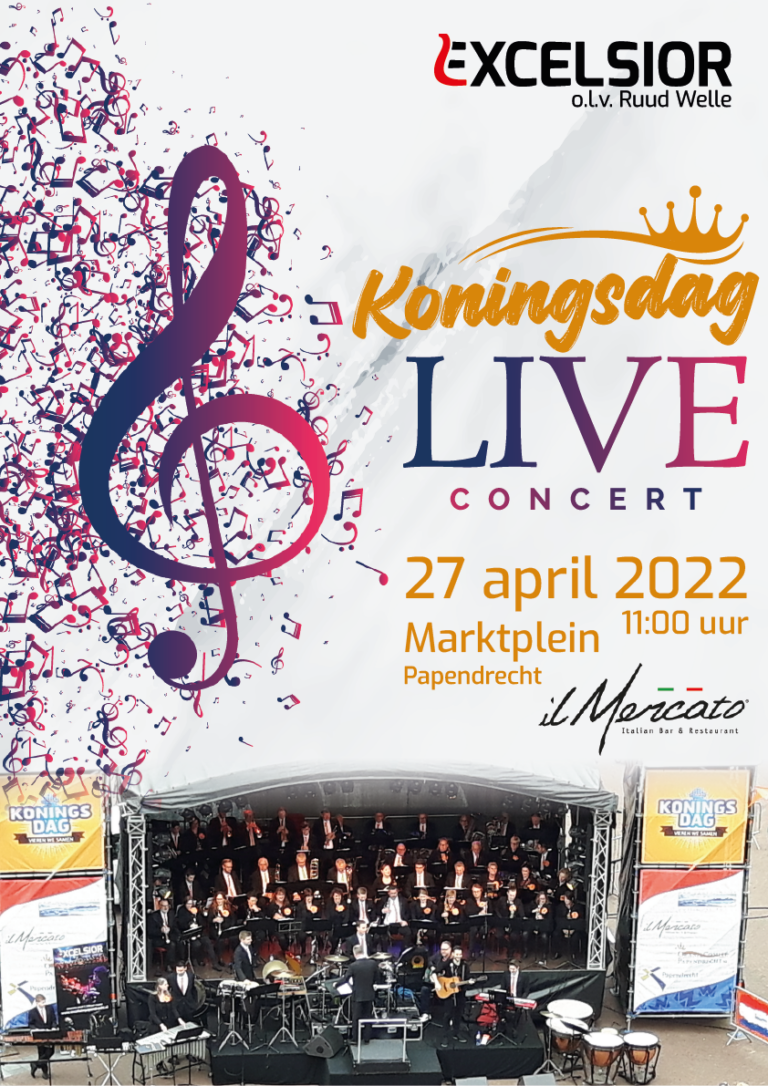 Excelsior speelt weer op Koningsdag!