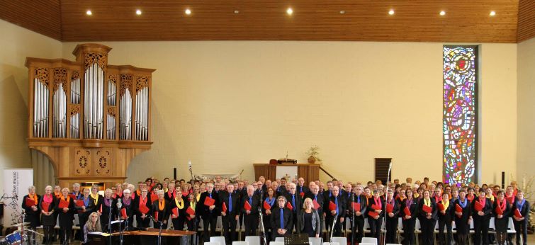 Koorconcert in Papendrecht