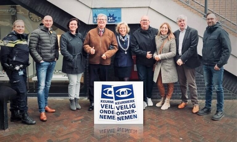 De Meent krijgt tweede ster Veilig Ondernemen