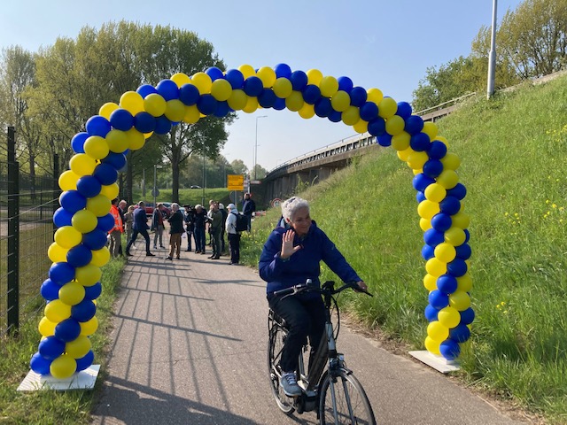 Fietspad Papendrechtsebrug is weer open