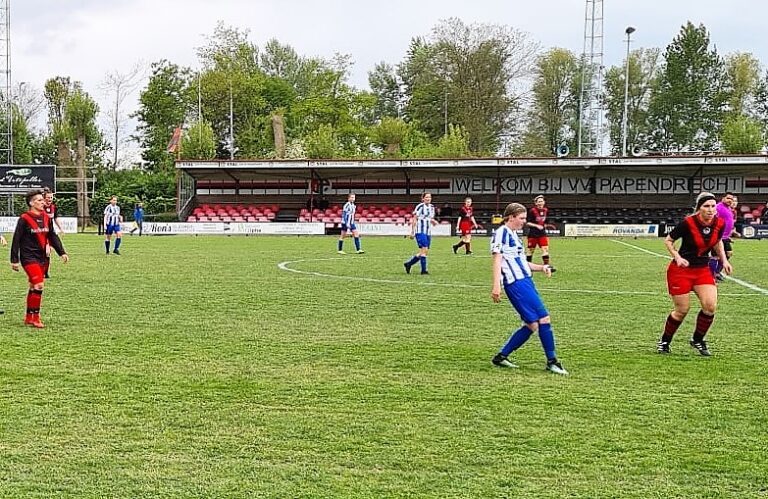 Eerste verliespunten Papendrecht VR1