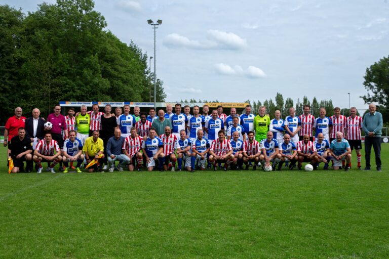 Geslaagde jubileumwedstrijd Drechtstreek – Sparta Legends