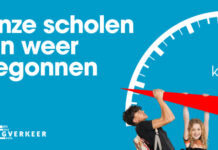 Campagne ‘Onze scholen zijn weer begonnen’ van start; snelheid aanpassen meest effectief