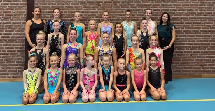 GV Olympia: grootste Ritmische Gymnastiek selectie van de regio