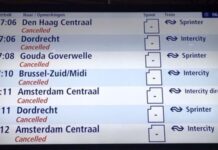 NS-medewerkers staken vrijdag in West-Nederland