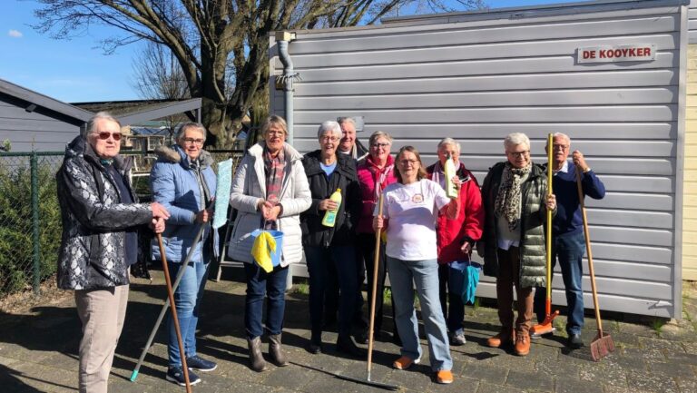 Wijkvereniging De Kooy timmert aan de weg