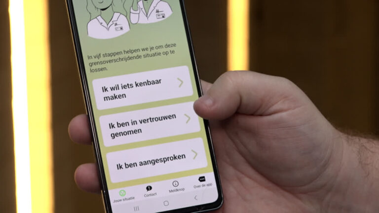 Albert Schweitzer neemt speciale app in gebruik tegen grensoverschrijdend gedrag
