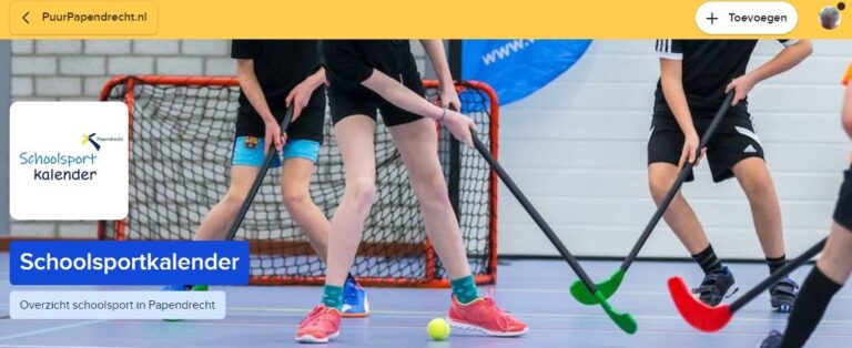 Alle schoolsport-activiteiten nu overzichtelijk op PuurPapendrecht