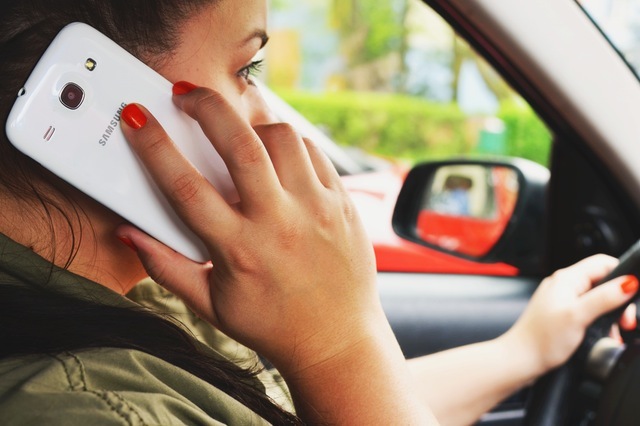 bellen in auto