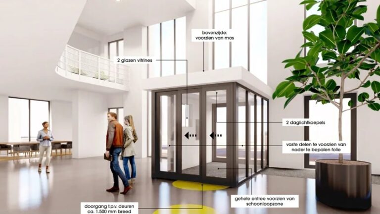 Toch een nieuwe entree voor gemeentehuis