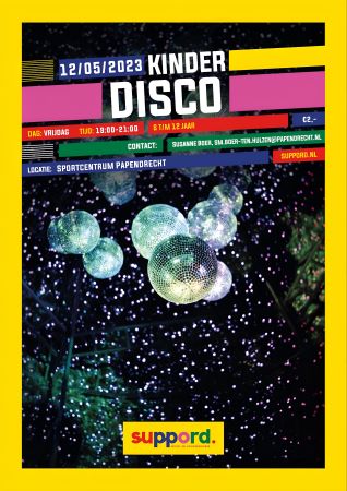 kinderdisco sportcentrum papendrecht