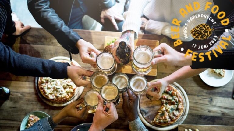Bier en eten voor het goede doel