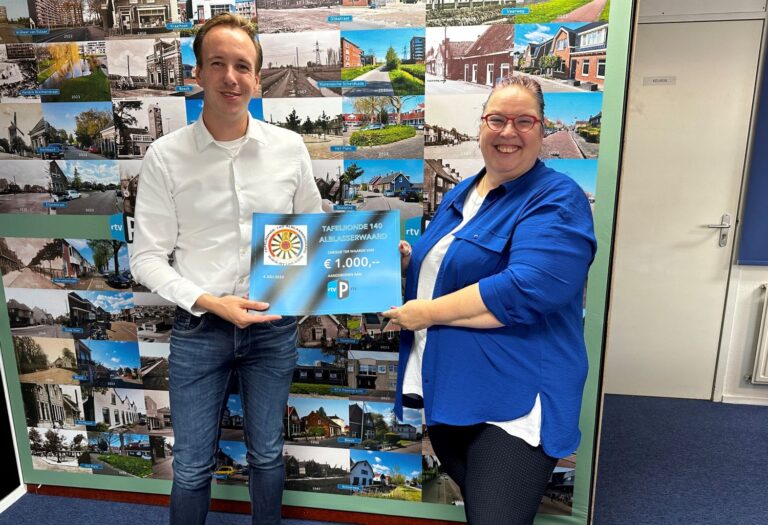 Tafelronde 140 schenkt RTV Papendrecht 1000 euro