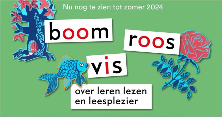 Nationaal Onderwijsmuseum verlengt de tentoonstelling ‘boom roos vis’