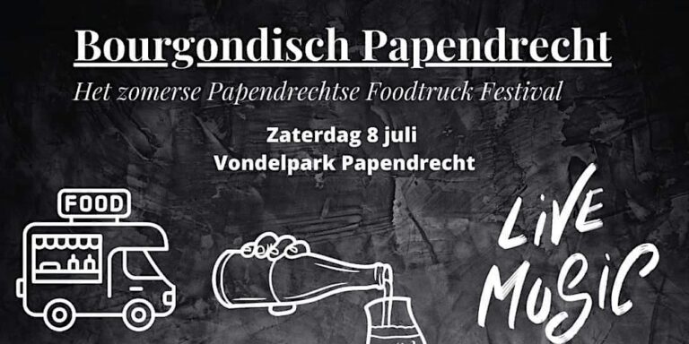 Bourgondisch Papendrecht bij tropische temperaturen