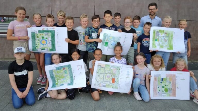 Leerlingen Prins Floris ontwerpen groene schoolpleinen