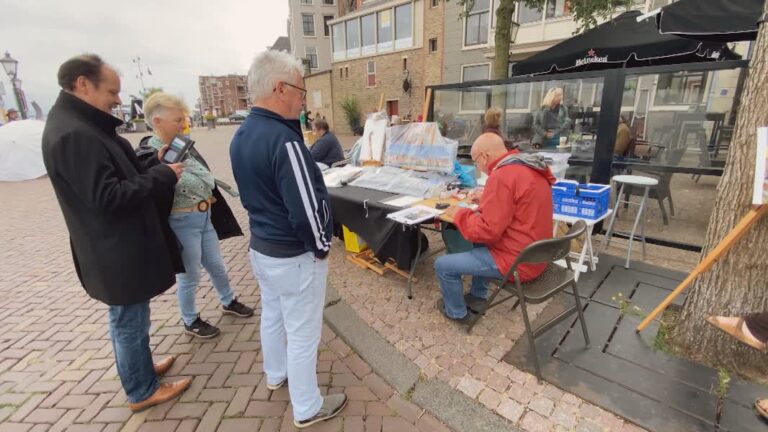 Kunsthoofd start bij slecht weer