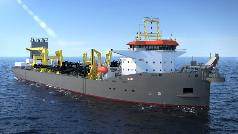 Boskalis bestelt grote sleephopperzuiger bij Royal IHC