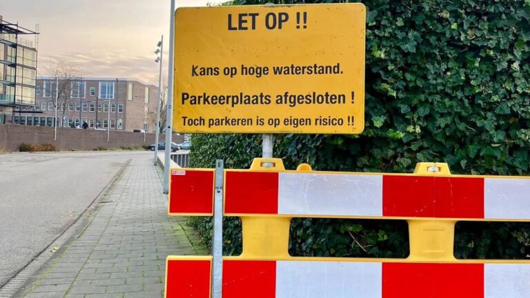 Hoogwater verwacht in Alblasserdam