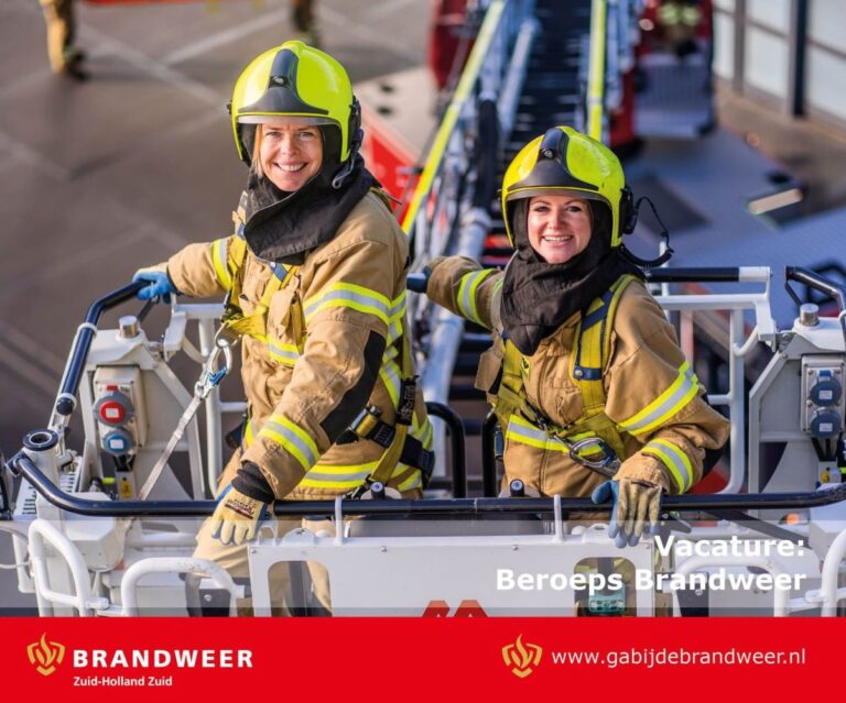 Brandweer Zuid-Holland Zuid zoekt nieuwe mensen