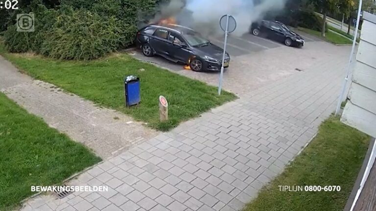Brandende auto in Stellingmolen was gestolen in Breda