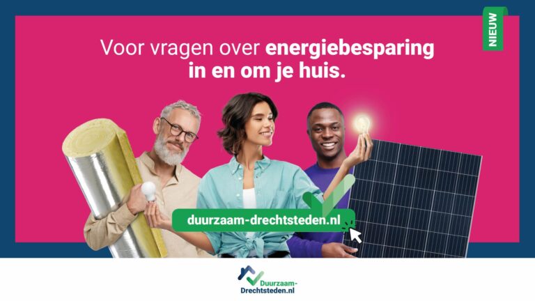 Nieuwe website voor vragen over energiebesparing