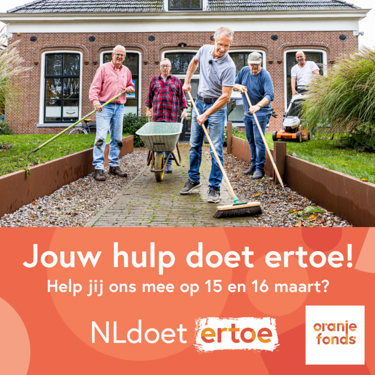 Meld je NLdoet-klus aan voor 1 februari