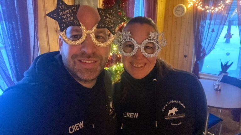 Papendrechters Patrick en Corina leefden afgelopen dagen in -40 graden in Zweeds Lapland