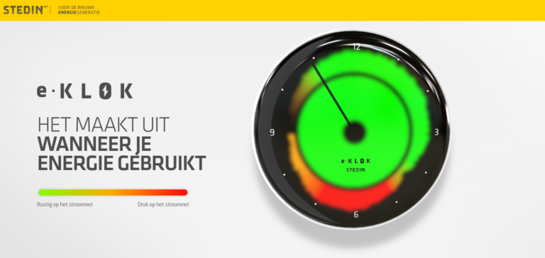 Stedin lanceert eKlok voor slim stroomgebruik