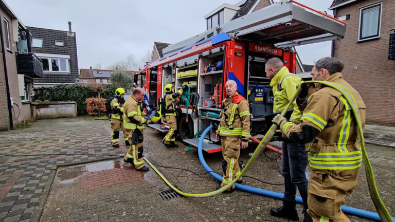 Brand in aanbouw van huis in Zwijndrecht
