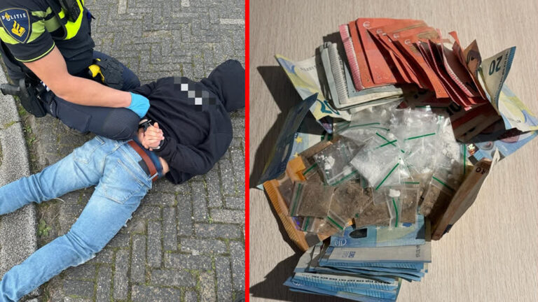 Dordtenaar gepakt met drugs in onderbroek